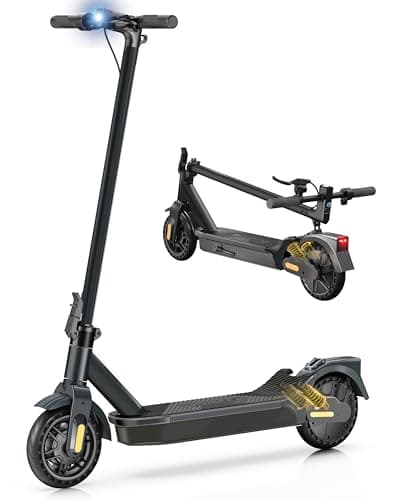 Electric Scooter for Adults 350W /600W, 20MPH, 17 Miles Adult Electric Scooters with Long Range, 8.5" Tire Motorized Scooters, Foldable E-Scooter Commuter with App, Rear Dual Damping Suspension - Image 1