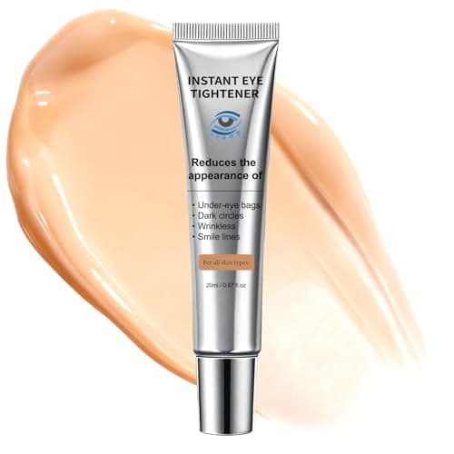 Instant Under Eye Lift Serum - Anti-Aging Formula for Under Bags and Wrinkles, Temporary Eye Tightener Cream Firming Primer Visibly Improves Dark Circles, Fine Lines & Crow's Feet, 1 PC, 0.7 Fl.Oz - Image 1
