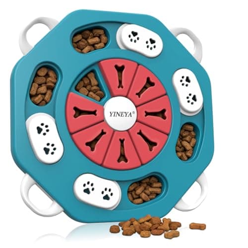 YINEYA Dog Puzzle Toy, Enrichment Toys for Dogs Training IQ & Treat Brain Games, Dog Toys to Keep Them Busy, Mental Stimulation for Dogs, Puppy Toy for Treat Dispensing, Puzzle for Small, Medium, Cats - Image 1