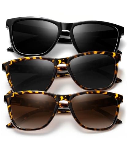 KALIYADI Womens-Sunglasses Polarized Sunglasses-Womens Trendy: Retro Sun Glasses with UV Protection for Travel Driving - Image 1