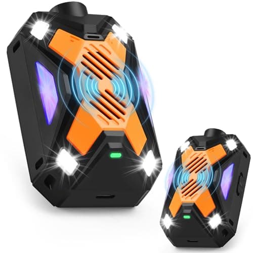 Rodent Repellent for Car Engines, Ultrasonic Pest Repeller Mouse Bat Squirrel Rat Repellent, USB & Car Power Supply, Keep Mice Away from Vehicle Garage Room Indoor (Orange) - Image 1