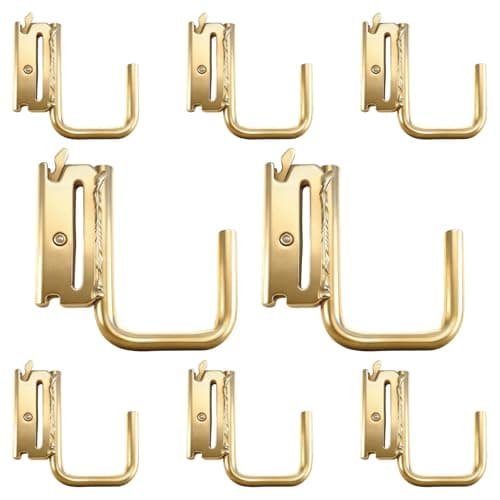 XSTRAP STANDARD 8 PCS E Track J Hooks, 2-inch Steel J Hook Mount Set Tie Down Anchor Points Pickup, Cargo Van, Enclosed Trailers, Semi-Trucks Trailer Hang Tools