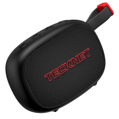 TECKNET Portable Bluetooth Speaker, IP67 Waterproof Speaker with Stereo Sound, Up to 30H Playtime, Magnetic Design, BT 5.4, TWS Pairing Small Bluetooth Speaker for Home/Party/Outdoor/Travel - Image 1
