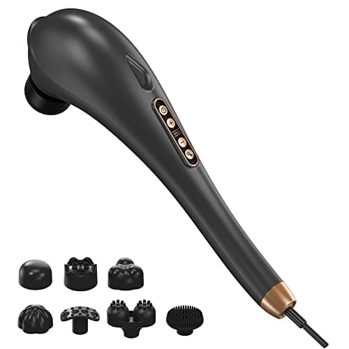 Asopal Back Massager, Deep Tissue Massager, Massage Machine for Pain Relief, Hand Held Massage Tool, Electric Percussion Body Relax Machine, Handheld Relaxation Tool - Image 1