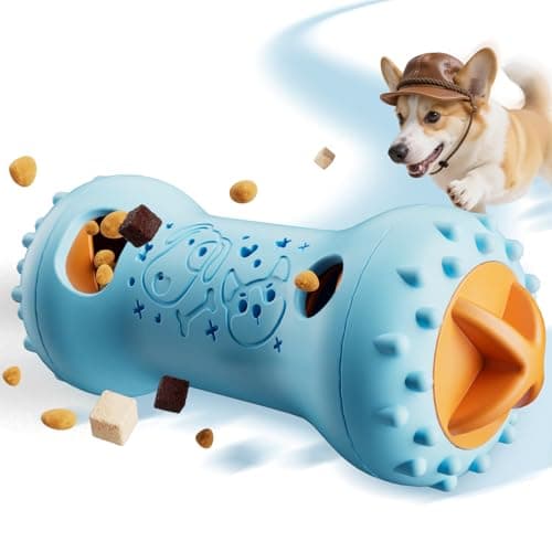FOXMM Interactive Treat Dispensing Dog Toys – Adjustable Puzzle Toy to Keep Dogs Busy, Enrichment, Mental Stimulation, Cognitive Fun and Boredom Buster for Puppy Teething, for Small Medium Dogs - Image 1