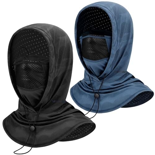 YANIKY Summer Cooling Balaclava with Breathable Holes, Sun UV Protection Face Mask for Running, Cycling, Fishing, Men & Women - Image 1