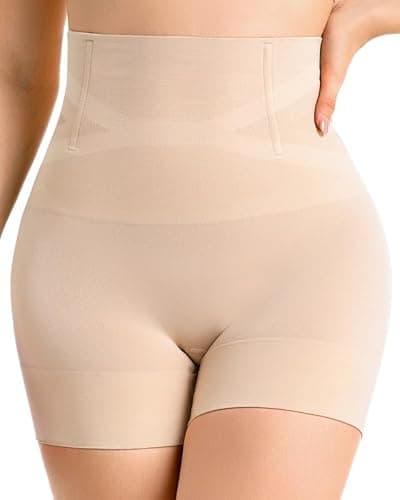 ForeverShaper Tummy Control Shapewear Shorts for Women High Waist Seamless Body Shaper Thigh Slimmer Butt Lifting Stomach Shapewear Shorts Under Dress Girdle - Image 1