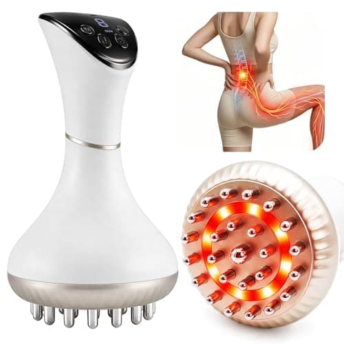 Huxerol Sciatica Pain Relief Devices – Deep Tissue Massager with Multi-Mode Technology, Heat & Light, Targeted Relief for Sciatic Nerve & Lower Back Pain - Image 1