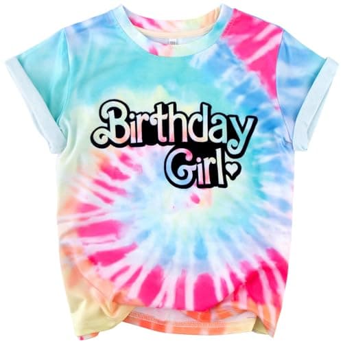 Birthday Girl Shirt 13 14 Year Old Girls T-Shirt Outfits 13th 14th Cute Kids Letter Heart Graphic Short Sleeve Tee Tops - Image 1