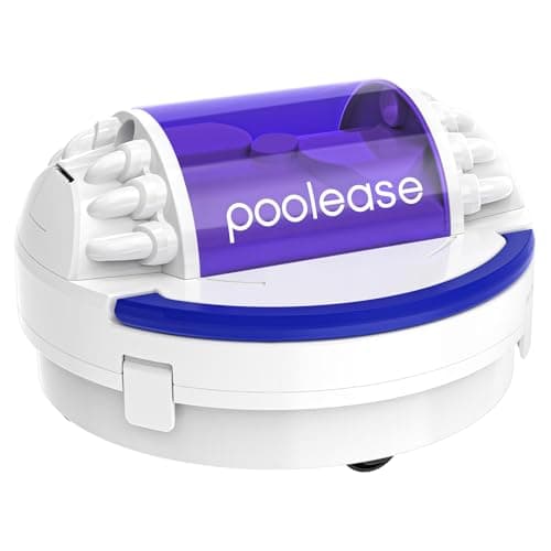 Poolease X1 Cordless Robotic Pool Vacuum, Automatic Pool Cleaner with 45W Dual-Motor, Ideal for Inground Above-Ground Flat Pool, 2L Debris Capacity - Image 1