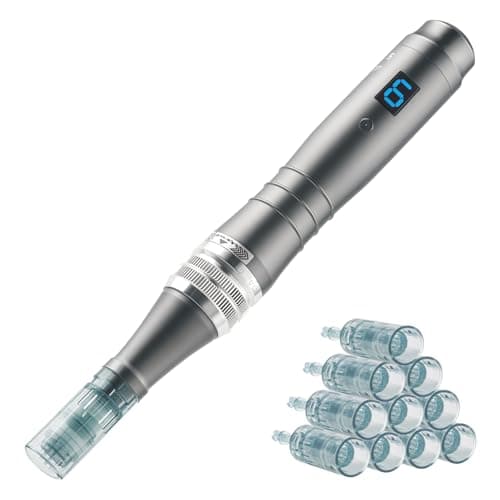 Dr Pen m8 Derma Roller Pen for Women Men, Microneedles Pen Derma Roller kit- 0.25 mm - Image 1