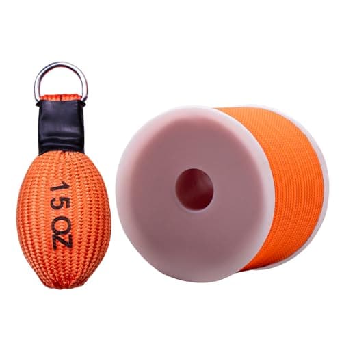 CIVIGARD Professional Throw Line Bag, Stainless Steel Throw Weighted Climbing Rope Bag for Arborist, Rock Climbers & Caving, Heavy-Duty Throwing Tool for Tree Climbing, Rescue & Outdoor Sports - Image 1