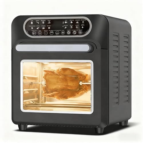 Air Fryer Toaster Oven, Countertop Convection Oven - 1700W Stainless Steel 16QT with Large Capacity, 24 Cooking Functions & Digital Controls for Baking, Roasting, Broiling, Reheating - Image 1