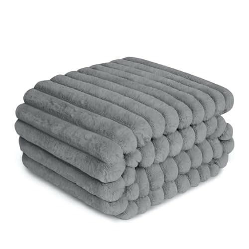 ZAKAPAWS Waterproof Pet Blanket for Large Dogs & Cats - Reversible Calming Plush, Washable Furniture Cover for Couch, Bed, Car Seat, Blocks Leaks, Stains & Pet Fur (Grey, 30"x40") - Image 1