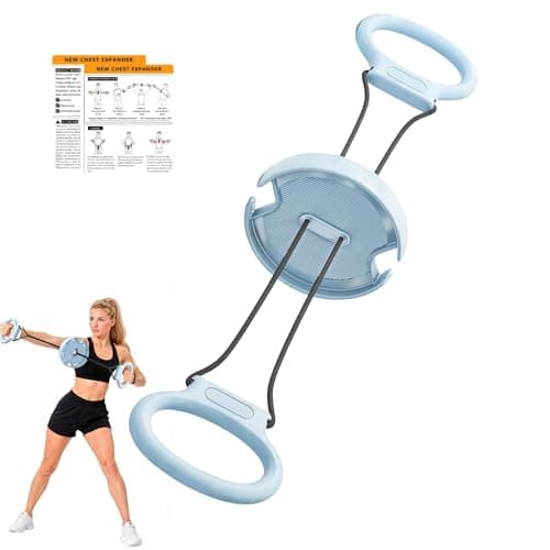 Flywheel Arm Trainer for Home Workout, Chest and Arm Trainer for Upper Body Strength, Forearm Trainer for Grip and Arm Strength, Portable Fitness Equipment for Arms, Chest, Shoulders and Back (Blue)