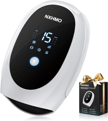 NXHMO Hand Massager with Heat and Compression,Hand & Wrist Massager for Arthritis and Carpal Tunnel Pain Relief,Daily Comfort at Home,Office - Image 1