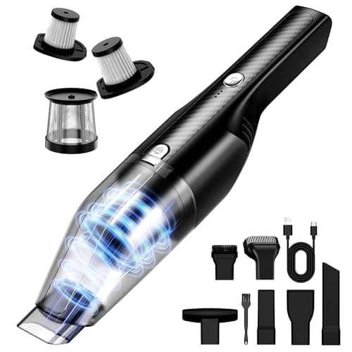 Antaha Handheld Vacuum Cordless - Car Vacuum Cleaner with 11000Pa Powerful Suction,1.2lbs Lightweight, Type-C Charge, Multiple Accessories, Portable Hand Vacuum for Home, Pet and Car - Image 1