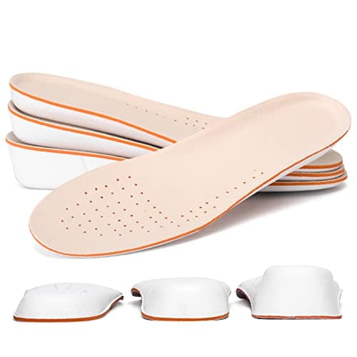 Height Increase Insole 1.5cm Breathable High Full Shoe Insoles Shoe Inserts Cushion Pads Lift Kits Elevator Insoles for Men US8-12 - Image 1