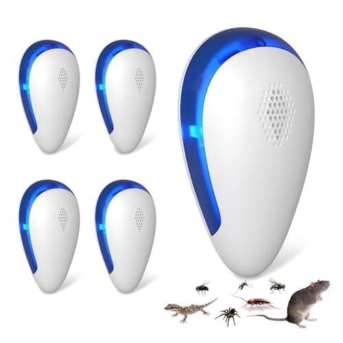 Cozlite 2026 Upgraded Ultrasonic Pest Repeller, 4-Pack Pest Repellent Ultrasonic Plug in for Mice, Roaches and Spiders, Indoor Mouse Repellent for Home, Kitchen and Garage, White - Image 1