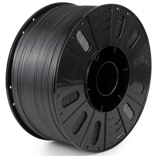 IEMAI 3kg PA6 Carbon Fiber Nylon Filament 1.75mm Matte Black, Industrial PA6-CF 3D Printer Filament with Extremely Strength & Rigidity, Abrasion & High-Temperature Resistant - Image 1