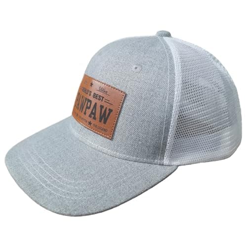 World's Best Pawpaw Hat Adjustable Baseball Cap Father's Day Birthday Gifts for Grandpa Trucker Hat - Image 1