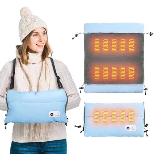 HAPAW Hand Warmers Rechargeable with 10000mAh Battery, Portable Graphene Heated Electric Hand Warmer Pouch, 5 Level Adjustable Temperature for Women, Men, Kids, Hunting, Camping & Xmas Gifts - Image 1