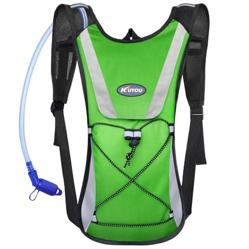 KUYOU Hydration Backpack Hydration Pack with 2L Water Bladder, Lightweight Insulation Water Backpack for Running, Cycling,Hiking,Climbing - Image 1