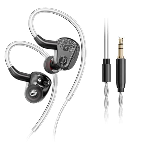 BirdDance Z3 Wired in Ear Monitor Headphones, Dual Dynamic Drivers HiFi Earbuds, Balanced Sound Metal Housing Noise Isolating IEM for Audiophiles Musicians Music Players - Image 1