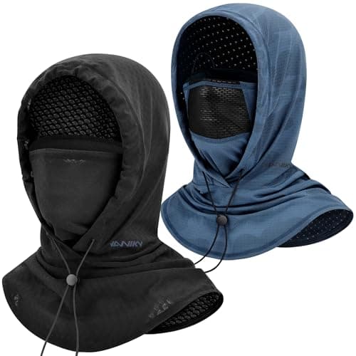 YANIKY Summer Cooling Balaclava with Breathable Holes, Sun UV Protection Face Mask for Running, Cycling, Fishing, Men & Women - Image 1