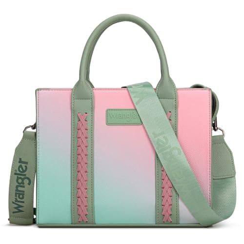 Montana West Wrangler purses for womens Gradient tote bag satchel bag womens purses and handbags cute trendy woman bolsa top handle with strap WG308-8120SGN - Image 1