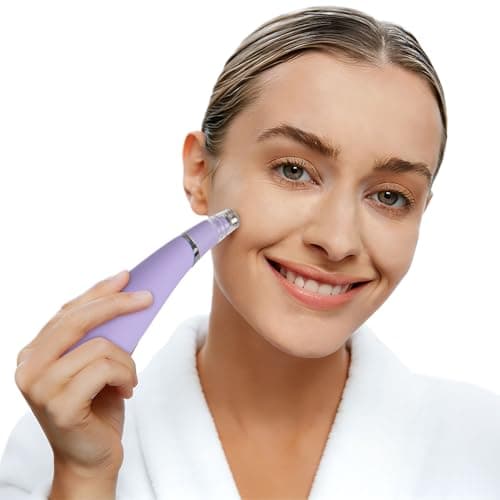 UNOISETION Diamond Microdermabrasion Machine Home Travel Use,4 Modes Diamond Microdermabrasion Dermabrasion Machine Tool- 2 Diamond Tips - 3 Heads - Blackhead Remover Tool for Women Men - Image 1