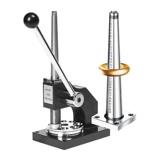 KATWAY Ring Stretcher Tool for Jewelry Making & Repair,Professional R/ing Sizer Mandrel Tools, R/ing Enlarger & Bangle Expander for Jewelers,Round & Oval Ring Resizing Tool HH-A01 - Image 1