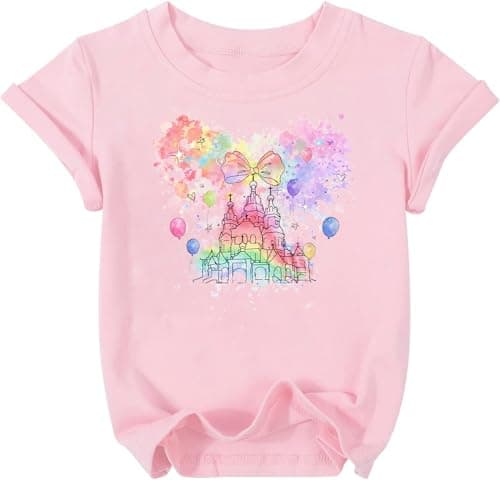 Magic Kingdom Shirt Boys and Girls Best Day Ever Shirts Colorful Snacks Graphic T-Shirt Toddler Baby Foodie Tee Tops - Image 1
