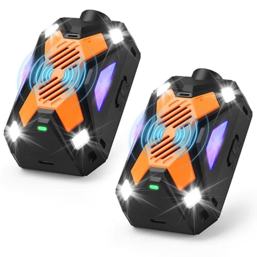 Rodent Repellent for Car Engines, Mouse Repellent Plug-in, Enhanced Ultrasonic Pest Repeller, Rat Repellent, Emit Predator Signal, Keep Mice Away Form Garage, Room,Indoor, 2-Pack (Orange) - Image 1