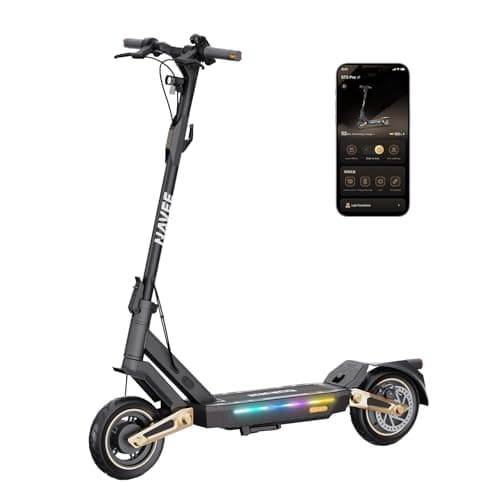 NAVEE ST3 Pro Electric Scooter, e-Scooter-for-Adults, Fast 25 20 mph Off Road, 1000w 800w 500w Motor with Suspension, Long Range 45 40 30 Miles, 10 inch Tires, Adult Kick Scooters for Commuter Teens - Image 1