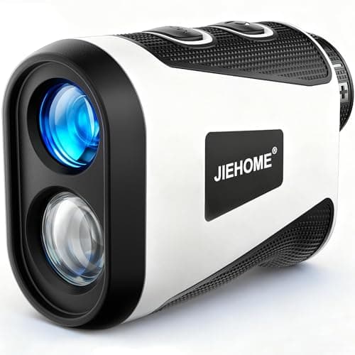 JIEHOME Golf Rangefinder with Slope & Magnetic, 7 Modes(Triangulation) Upgraded Laser Rangefinders, 1200 Yards, 7X Magnification, Range Finder for Golfing Hunting Golf Accessories for Men Women - Image 1