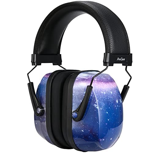 ProCase Kids Ear Protection, SNR 29 dB Noise Cancelling Headphones for Autism Children Toddler, Sound Proof Noise Reduction Earmuffs for Fireworks, Flight, Concert -Starry Blue