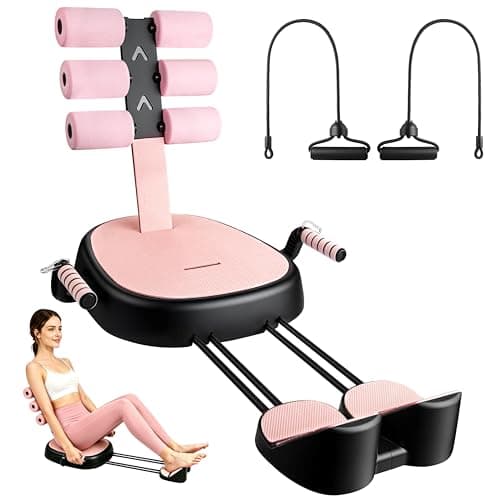 ab Machine - ab sit up Exercise Equipment for Home - Foldable ab Trainer Machine Outdoor - Multi-Functional ab Crunch Workout for Women and Men - Workout Equipment to 330 lbs for Multiple Body Parts