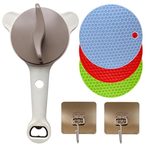 XINARIO 4-in-1 Jar & Bottle Opener for Seniors - Easy Grip - Image 1
