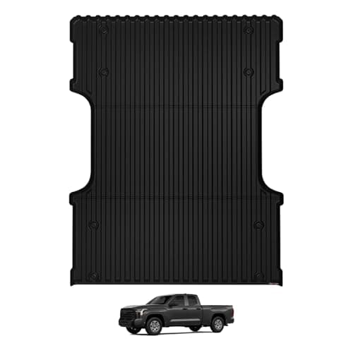 TripleAliners Truck Mat Compatible with 2022-2026 Toyota Tundra 6.5FT Accessories, Truck Bed Mat Heavy Duty Custom Fit All Weather Protection TPE Pickup Liner - Image 1