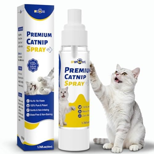 Ninibabie Catnip Spray for Indoor Cats,All Natural Cat Nip Liquid in Airless Spray Bottle for Lasting Freshness,Mess-Free Training Aid to Renew Toys & Reduce Scratching 1.76 fl oz - Image 1