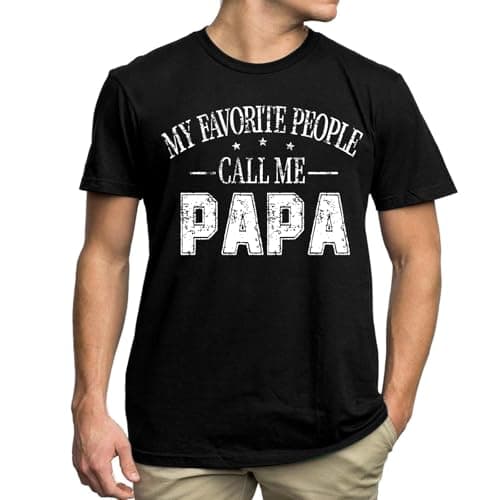 QIXYN Best Dad Ever Shirt for Men American Flag Patriotic Graphic Tee Grandpa Shirts Papa Gift Fathers Day Tops for Dad - Image 1