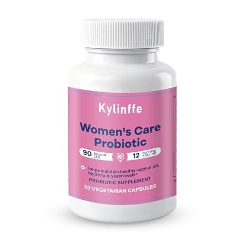 Womens Probiotic 90 Billion CFU 12 Strains Formulated for Women, PH Balance, Vaginal, Urinary & Feminine Health, Boost Immune, Digestive & Gut Support, Gluten & Soy Free, 30 Vegetarian Capsules - Image 1