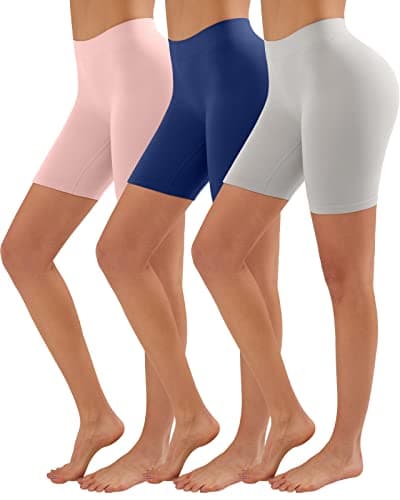 YADIFEN Slip Shorts for Under Dresses Women Seamless Anti Chafing Underwear Shaping Boyshort Smooth Thigh Biker Short Panties - Image 1