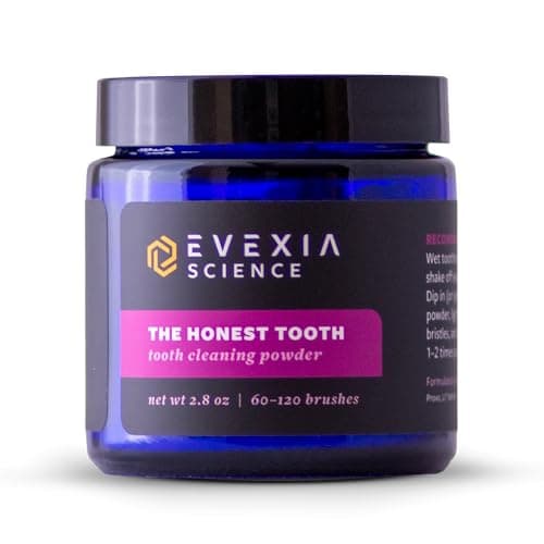 The Honest Tooth - Natural Tooth Cleaning Powder | Enamel-Friendly Baking Soda Formula | Whitens & Brightens Smile | SLS-Free, Plant-Based Oral Care, 2.8 oz - Image 1