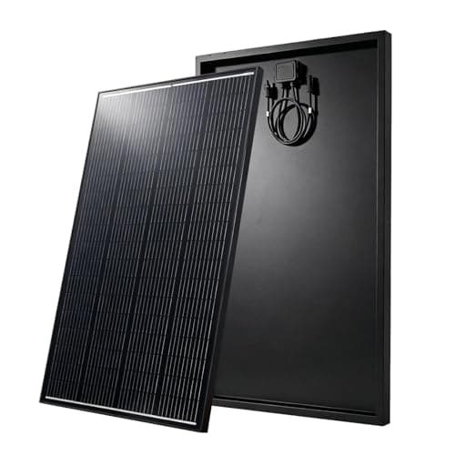 200W Solar Panel 12Volt/24 Volt 25% High-Efficiency Monocrystalline PV Module Power Charger for RV Camper Vehicle Caravan and Other Off Grid Applications