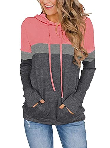 Chunky Cardigan Sweaters for Women Outfits 2025 Early Fall Fashion Clothing Hoodies School Outfits for Teachers Long Sleeve Shirts Womens Tops Sweatshirts Chocolate Brown Clothes Pink Gray Medium - Image 1