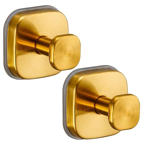 Supopular Suction Cup Hooks for Shower & Kitchen, 11LB Rustproof Towel Hook