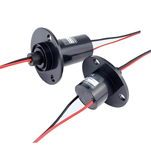 Slip Ring Electrical Slip Ring Slip Ring Electrical Connector Slip Ring Connector Motor Slip Ring Rotating Connector 2 Wires 10A Diameter 22mm - Image 1