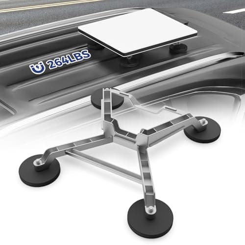 Magnetic Mount for Starlink Mini, with 264lbs Heavy Duty Magnet Bases, All-Aluminum Alloy Durable & Portable Connectivity Accessory for Car, RV, Boat, Truck & Off-Road Camping, No Drill Required - Image 1